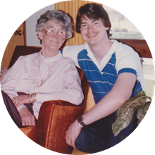 Amy Hulse (Mansfield) Grady and Bill Grady