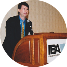 Bill Grady - President of the Iowa Broadcasters Association 2001
